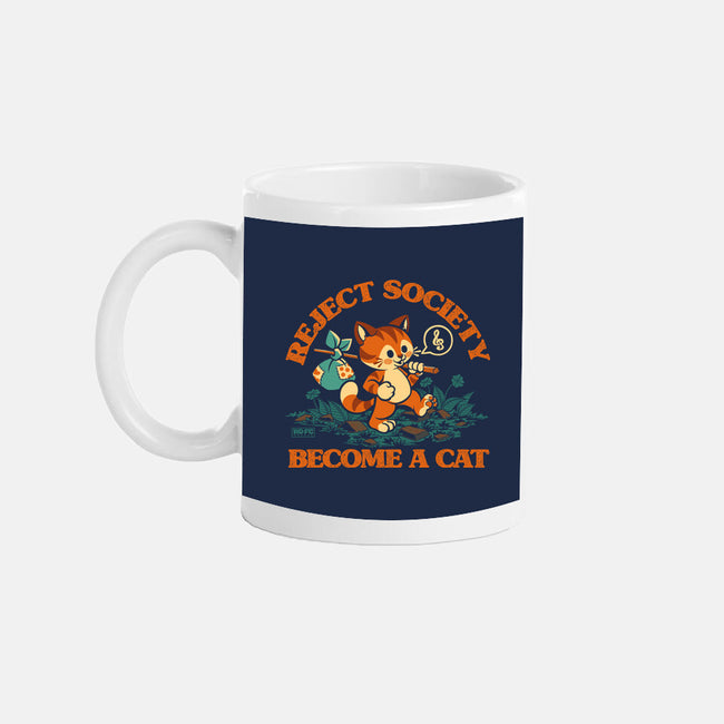 Reject Humanity Become A Cat-None-Mug-Drinkware-worlddominationforcats