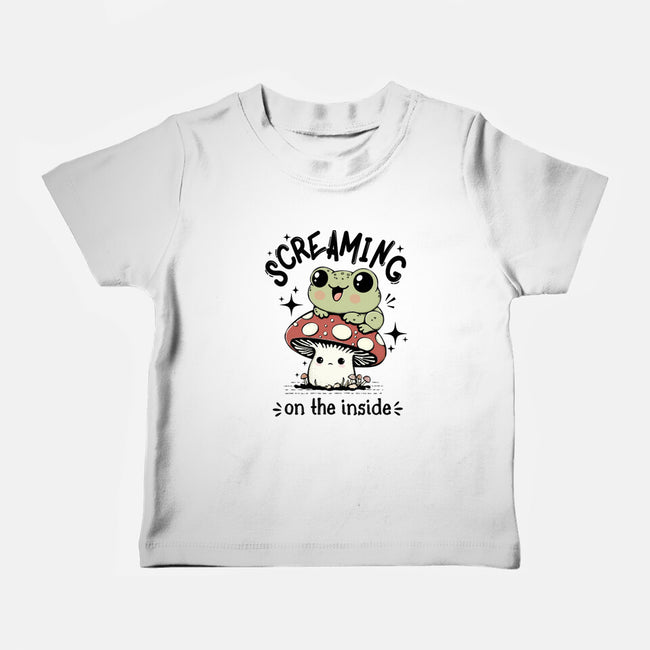 Screaming On The Inside-Baby-Basic-Tee-Trendlory