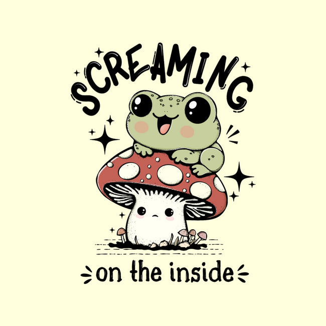 Screaming On The Inside-None-Drawstring-Bag-Trendlory