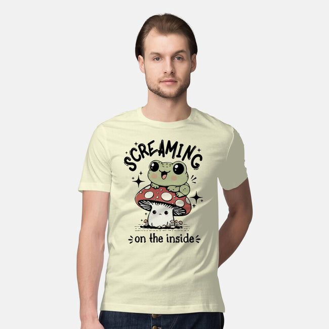 Screaming On The Inside-Mens-Premium-Tee-Trendlory