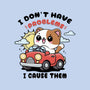 I Cause The Problems-None-Drawstring-Bag-Trendlory