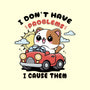 I Cause The Problems-None-Glossy-Sticker-Trendlory