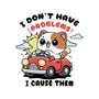 I Cause The Problems-None-Drawstring-Bag-Trendlory