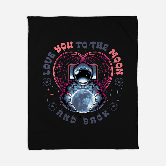 Love You To The Moon And Back-None-Fleece-Blanket-Angoes25