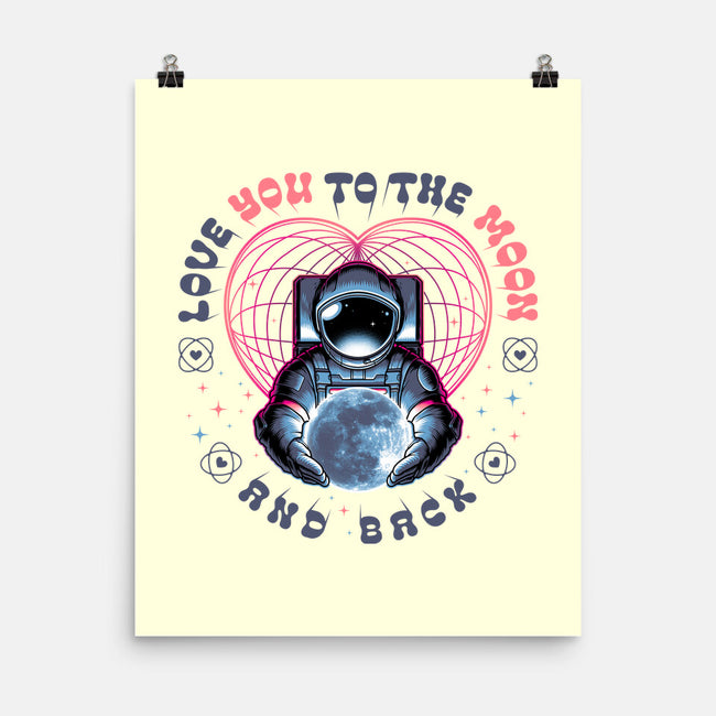 Love You To The Moon And Back-None-Matte-Poster-Angoes25