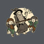 Medieval Wizard Dance-Womens-Fitted-Tee-Studio Mootant