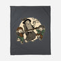 Medieval Wizard Dance-None-Fleece-Blanket-Studio Mootant