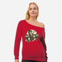 Medieval Wizard Dance-Womens-Off Shoulder-Sweatshirt-Studio Mootant