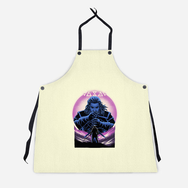 Hunter In The Valley-Unisex-Kitchen-Apron-rmatix