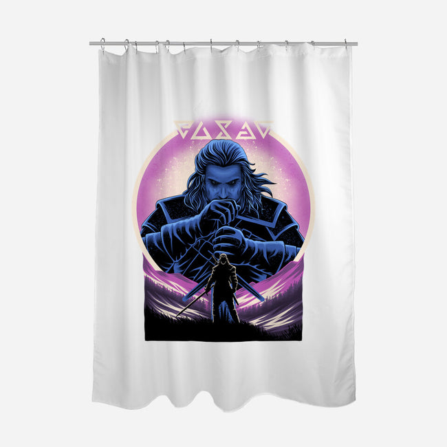 Hunter In The Valley-None-Polyester-Shower Curtain-rmatix