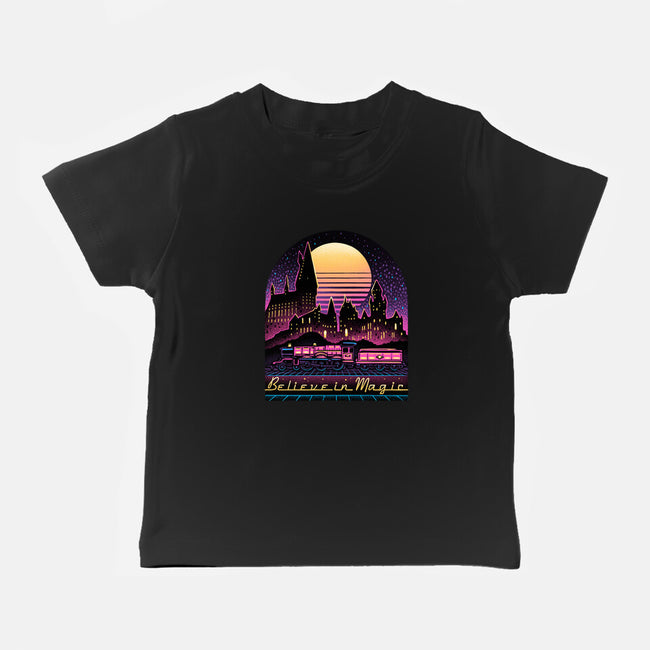 Believe In The Magic-Baby-Basic-Tee-glitchygorilla