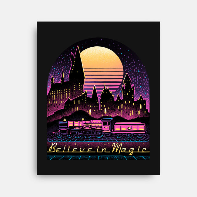 Believe In The Magic-None-Stretched-Canvas-glitchygorilla