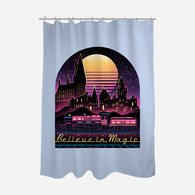 Believe In The Magic-None-Polyester-Shower Curtain-glitchygorilla