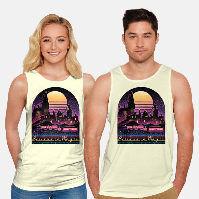 Believe In The Magic-Unisex-Basic-Tank-glitchygorilla