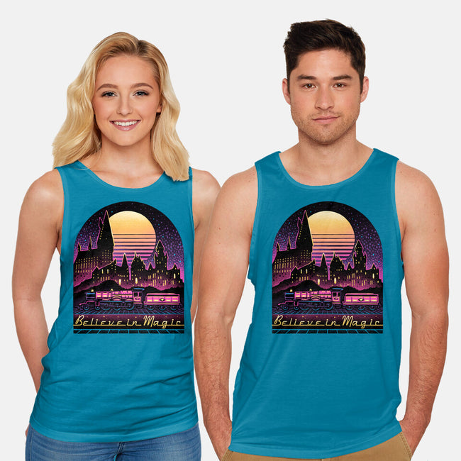 Believe In The Magic-Unisex-Basic-Tank-glitchygorilla