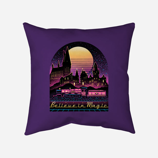 Believe In The Magic-None-Removable Cover w Insert-Throw Pillow-glitchygorilla