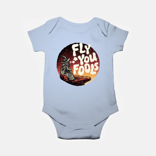 Fly You Fools-Baby-Basic-Onesie-glitchygorilla