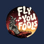 Fly You Fools-Womens-Fitted-Tee-glitchygorilla