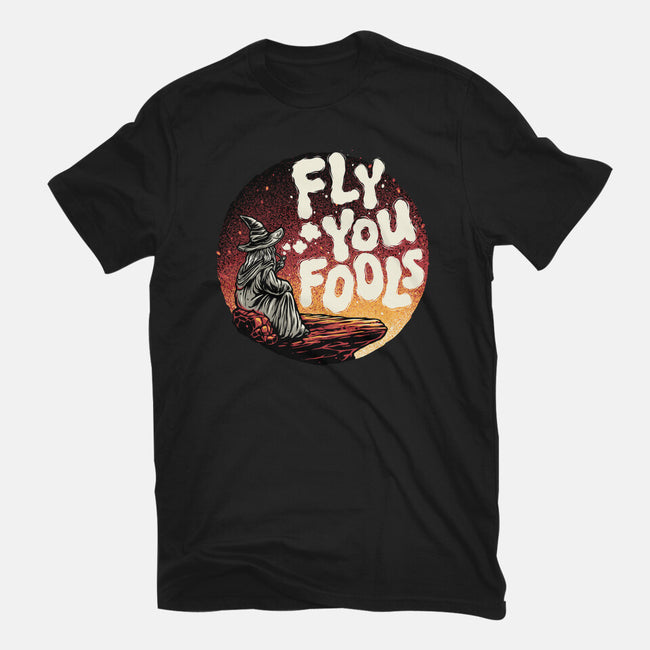 Fly You Fools-Womens-Basic-Tee-glitchygorilla