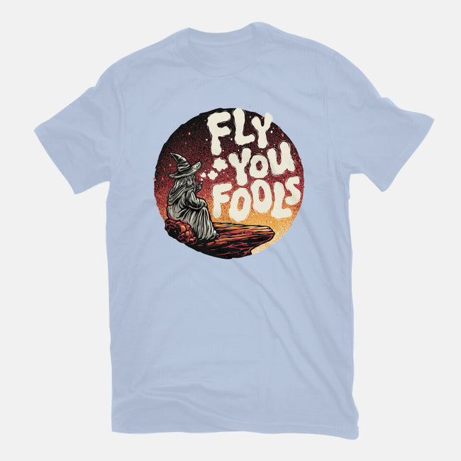 Fly You Fools-Womens-Fitted-Tee-glitchygorilla