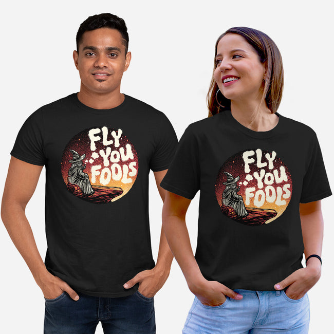 Fly You Fools-Unisex-Basic-Tee-glitchygorilla