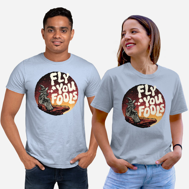 Fly You Fools-Unisex-Basic-Tee-glitchygorilla