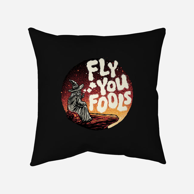 Fly You Fools-None-Removable Cover w Insert-Throw Pillow-glitchygorilla