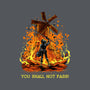 Defender Of La Mancha Remix-None-Glossy-Sticker-zascanauta