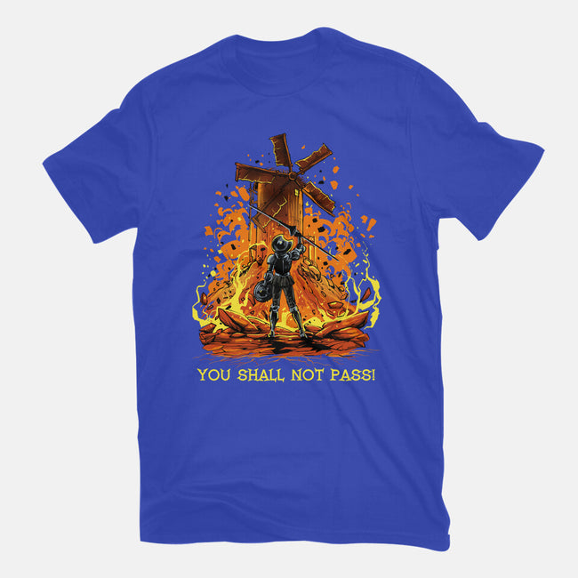 Defender Of La Mancha Remix-Youth-Basic-Tee-zascanauta