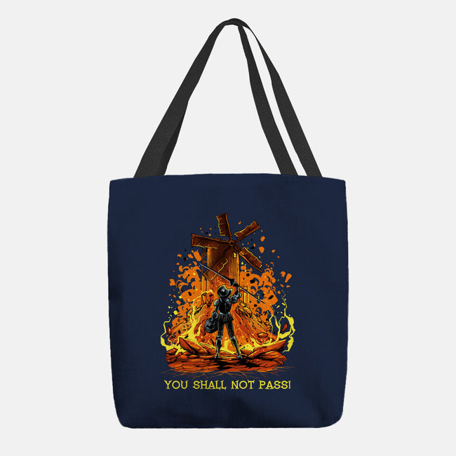 Defender Of La Mancha Remix-None-Basic Tote-Bag-zascanauta