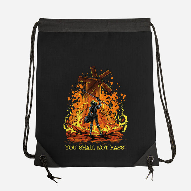 Defender Of La Mancha Remix-None-Drawstring-Bag-zascanauta