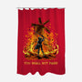 Defender Of La Mancha Remix-None-Polyester-Shower Curtain-zascanauta