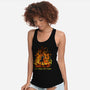 Defender Of La Mancha Remix-Womens-Racerback-Tank-zascanauta