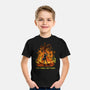 Defender Of La Mancha Remix-Youth-Basic-Tee-zascanauta