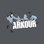 Parkour In The Office-Womens-Fitted-Tee-Tronyx79