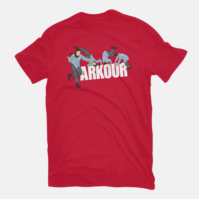 Parkour In The Office-Mens-Basic-Tee-Tronyx79