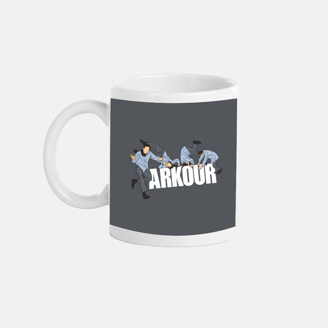 Parkour In The Office-None-Mug-Drinkware-Tronyx79