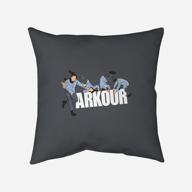 Parkour In The Office-None-Removable Cover w Insert-Throw Pillow-Tronyx79