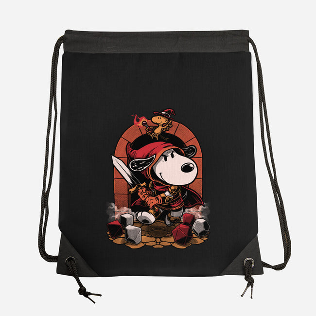 Beagle RPG Adventure-None-Drawstring-Bag-Studio Mootant
