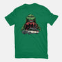 Green Slime-Womens-Basic-Tee-momma_gorilla