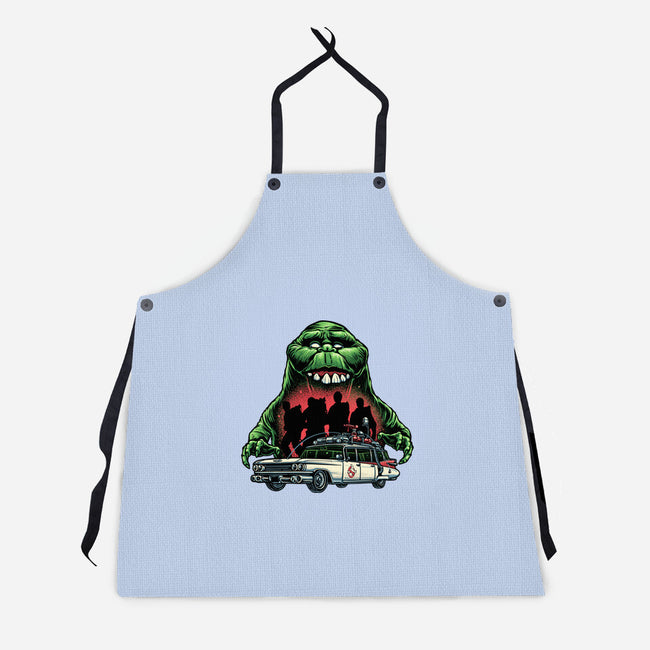 Green Slime-Unisex-Kitchen-Apron-momma_gorilla