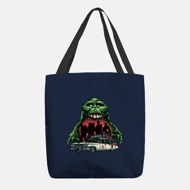 Green Slime-None-Basic Tote-Bag-momma_gorilla