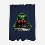 Green Slime-None-Polyester-Shower Curtain-momma_gorilla