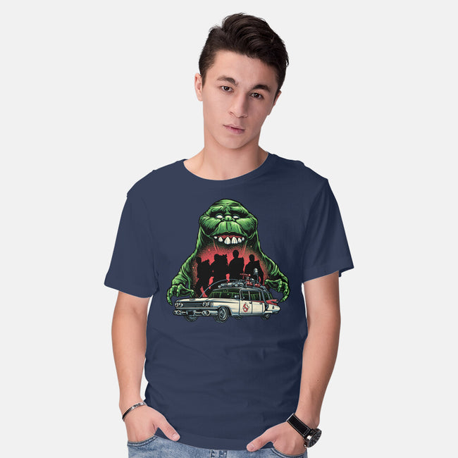 Green Slime-Mens-Basic-Tee-momma_gorilla