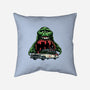 Green Slime-None-Removable Cover w Insert-Throw Pillow-momma_gorilla