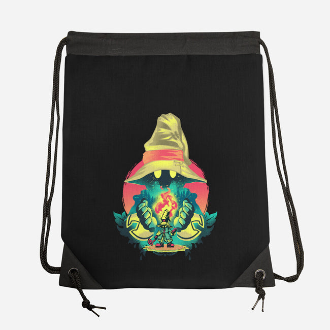 Black Mage Legend-None-Drawstring-Bag-hypertwenty