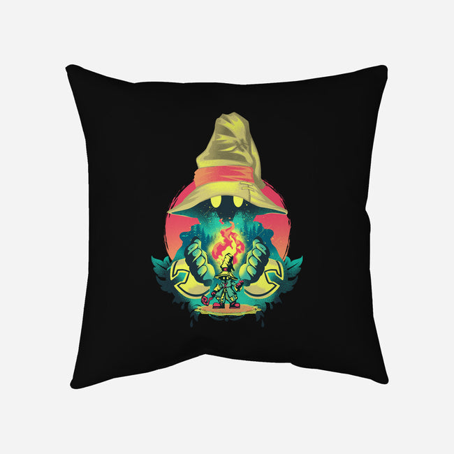 Black Mage Legend-None-Removable Cover w Insert-Throw Pillow-hypertwenty