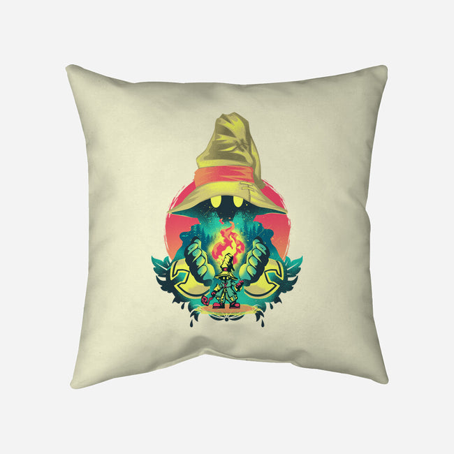 Black Mage Legend-None-Removable Cover w Insert-Throw Pillow-hypertwenty