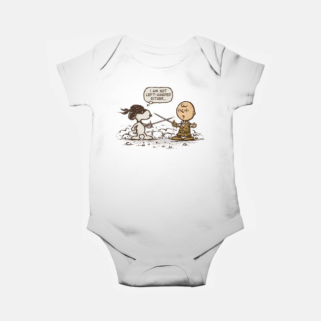 Not Left-Handed-Baby-Basic-Onesie-kg07