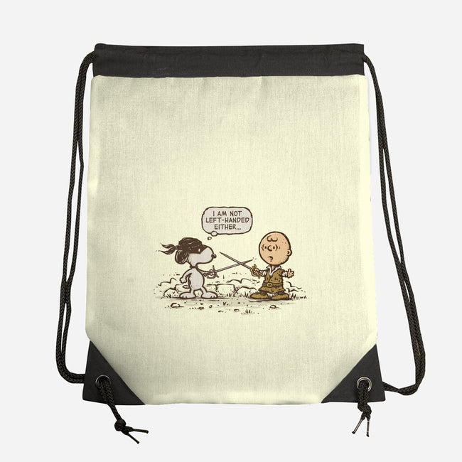Not Left-Handed-None-Drawstring-Bag-kg07